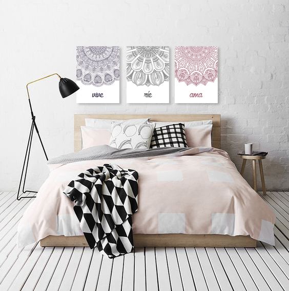 decorar-con-cuadros-dormitorios-matrimoniales 2